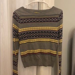 Printed sweater